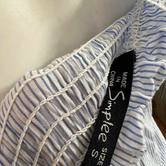 Simplee Blue Midi Dress - Picture 3 of 3